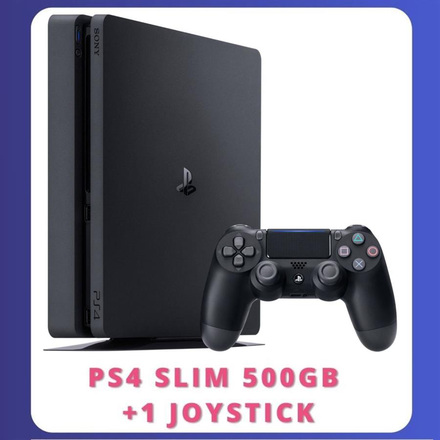 CONSOLA PS4 SLIM 500GB SEMINUEVA + 1 JOYSTICK