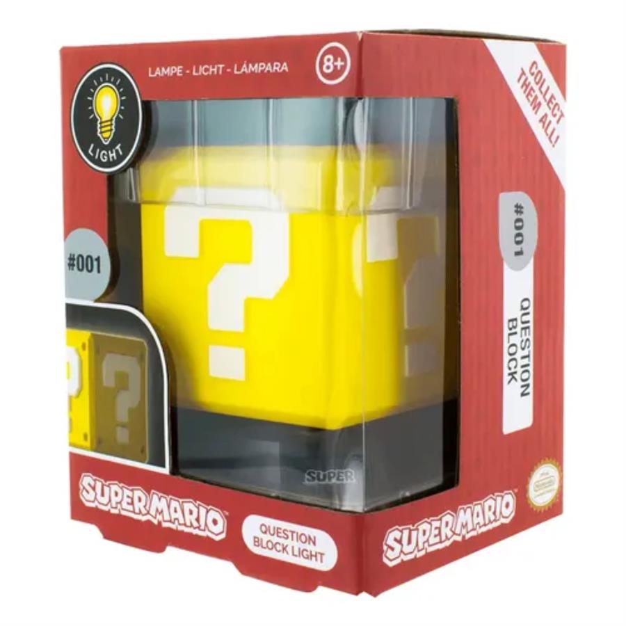 LUCKY BLOCK MARIO LAMPARA PALADONE