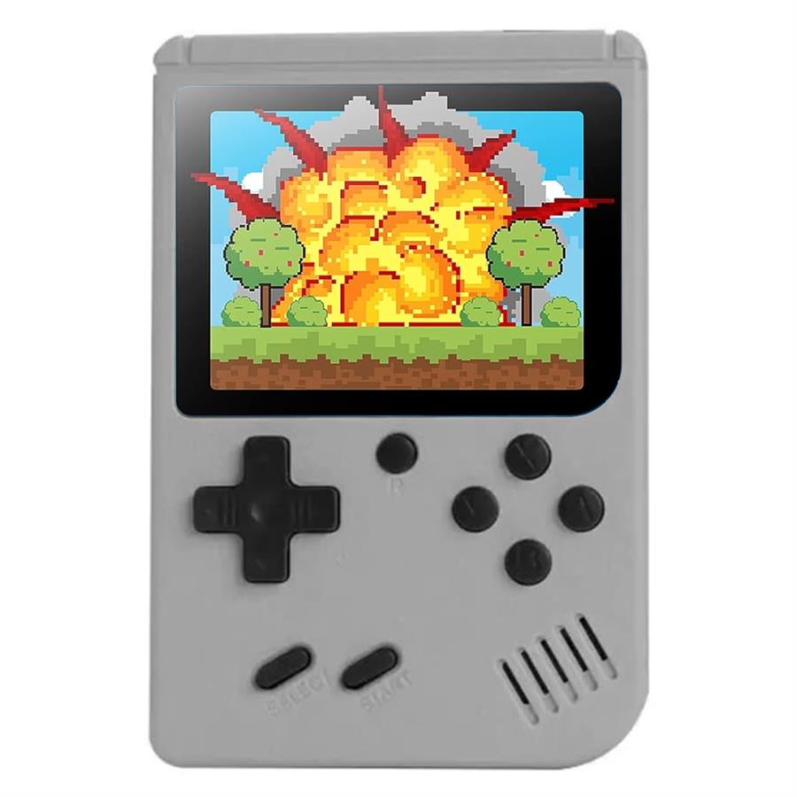 Duplicado - CONSOLA RETRO PORTÁTIL GAME BOX PLUS 500 JUEGOS + CONTROL GRIS