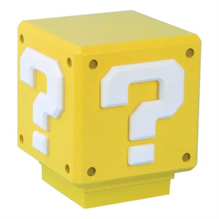 LUCKY BLOCK MARIO LAMPARA PALADONE