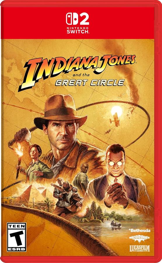 PREVENTA INDIANA JONES AND THE GREAT CIRCLE - NINTENDO SWTICH  2 FISICO