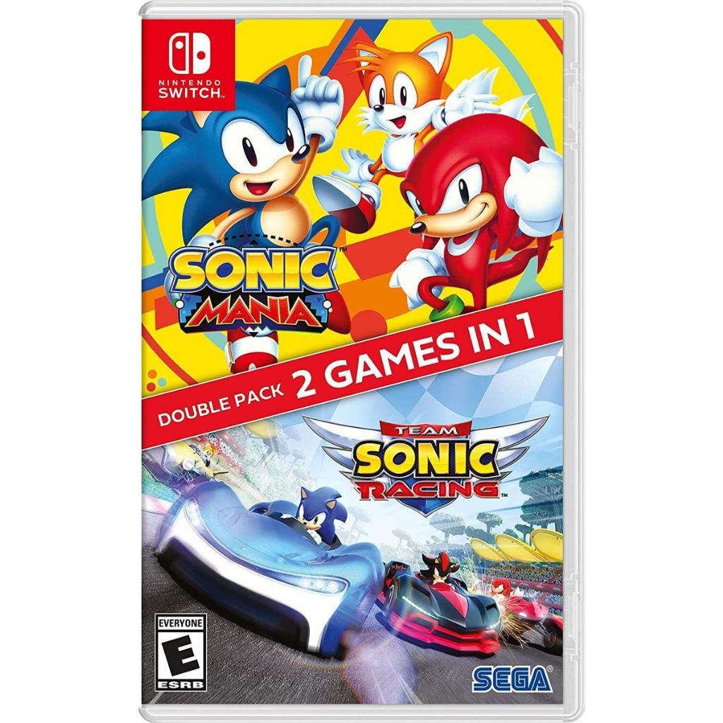 SONIC MANIA + SONIC RACING - NINTENDO SWITCH SEMINUEVO