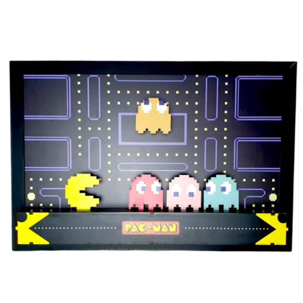 CUADRO 3D - PACMAN