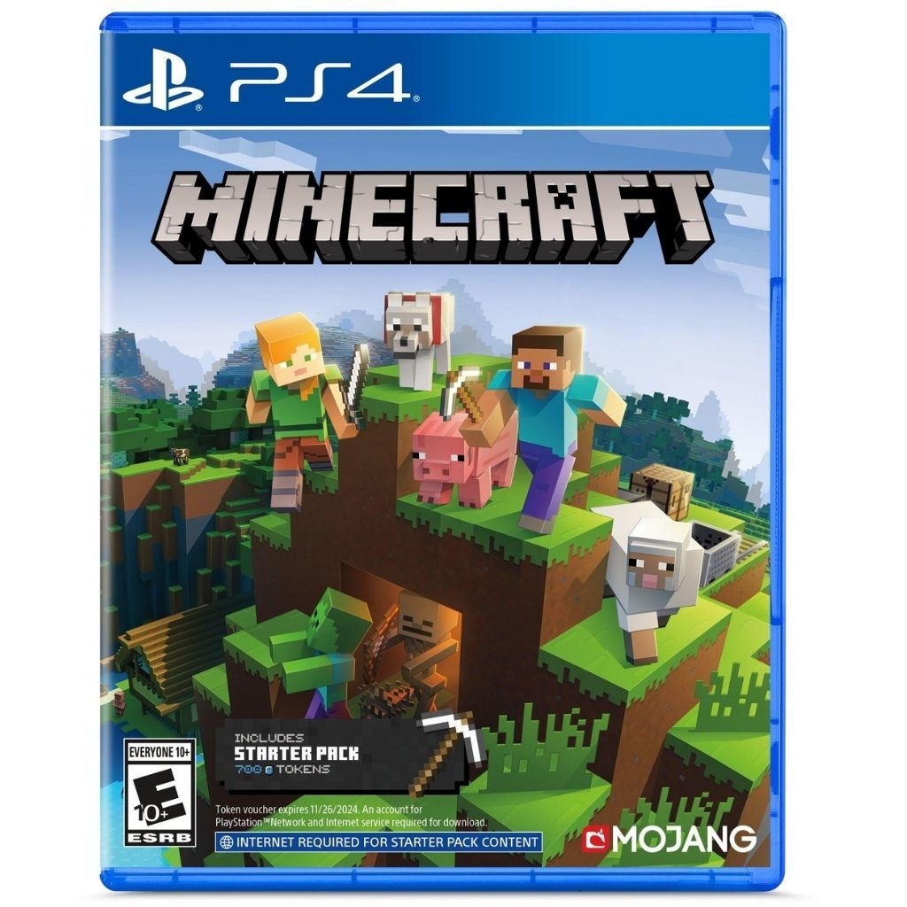 MINECRAFT STARTER PACK - PS4 FISICO