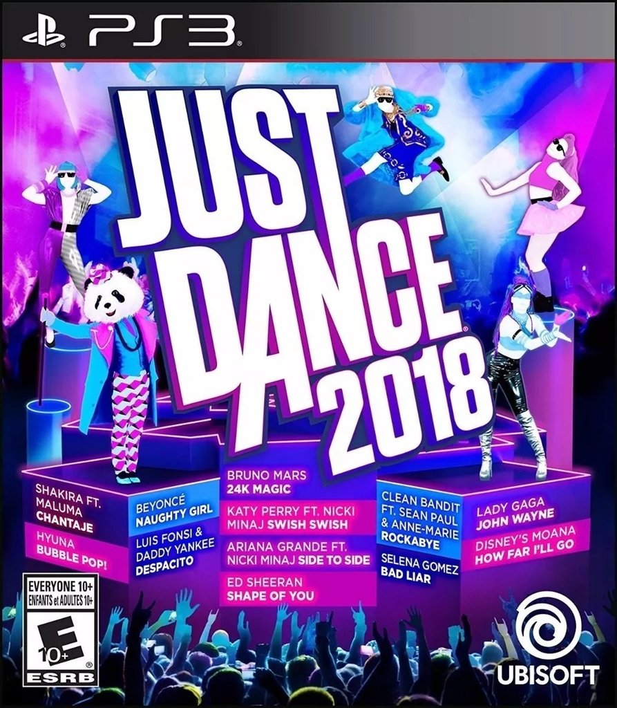 JUST DANCE 2018 - PS3 DIGITAL