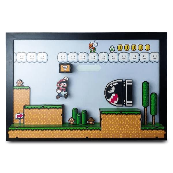 CUADRO 3D - SUPER MARIO BROS. 2