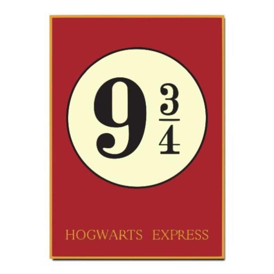 CUADRO RELIEVE - HARRY POTTER PLATAFORMA 9 3/4