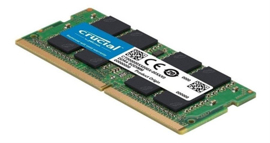 SO-DIMM DDR4 8192MB 8GB 2666MHZ CRUCIAL BLISTER
