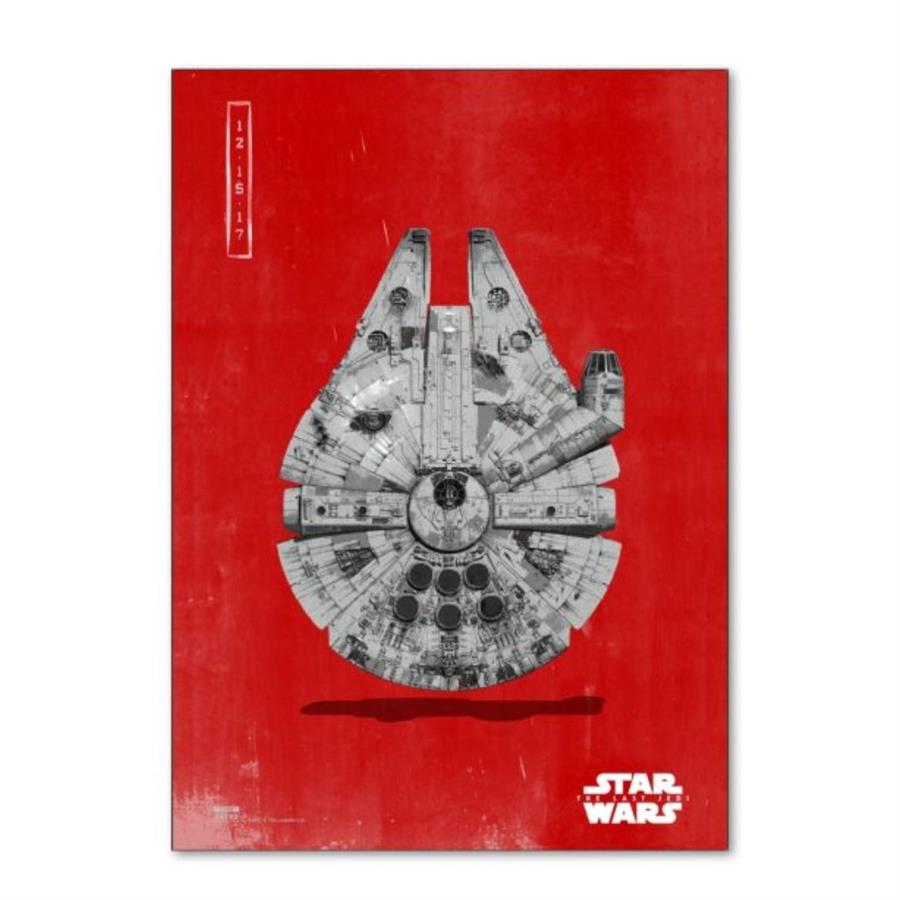 CUADRO RELIEVE - STAR WARS HALCON MILENARIO