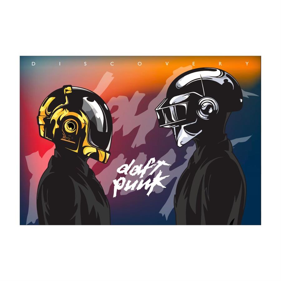 CUADRO RELIEVE - DAFT PUNK