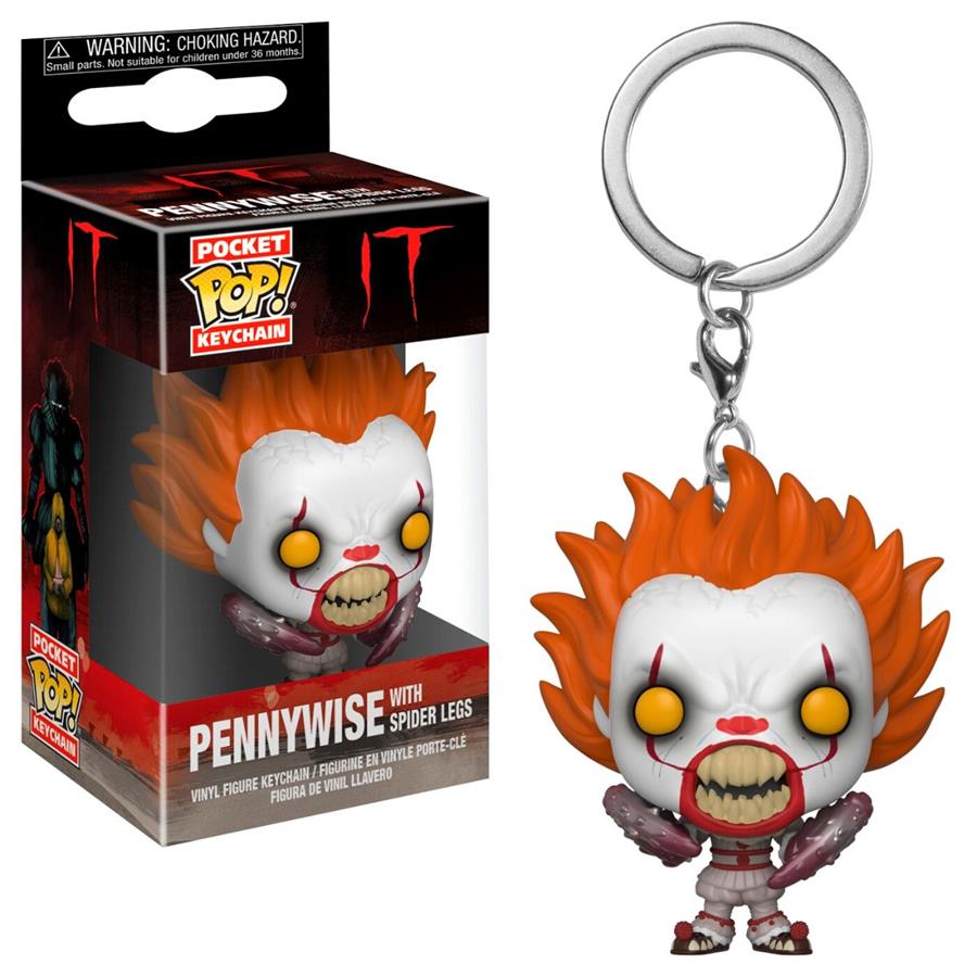 LLAVERO FUNKO POP PENNYWISE WITH SPIDER LEGS
