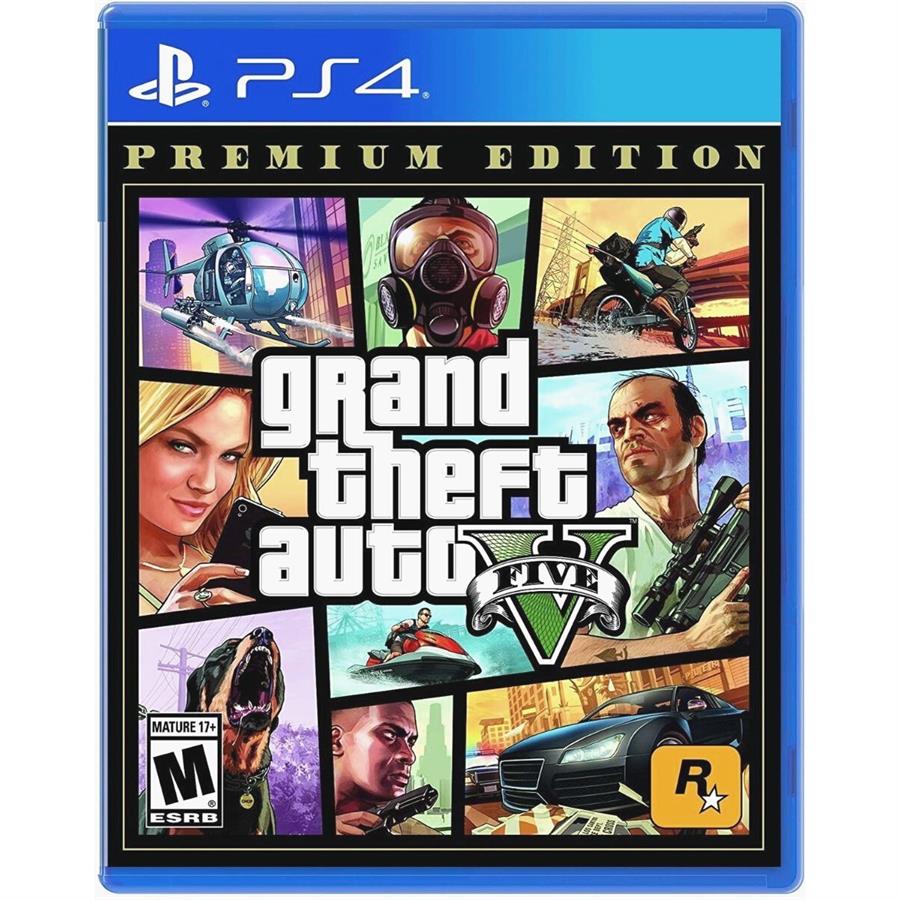 GTA V PREMIUM EDITION - PS4 FISICO