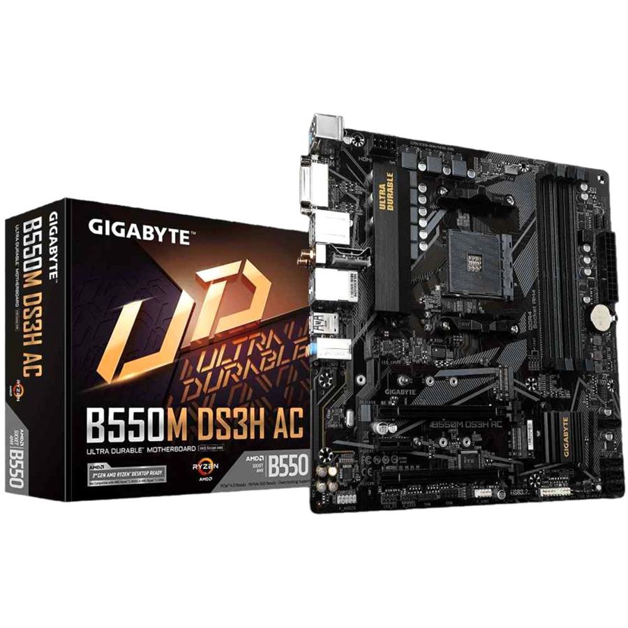 GIGABYTE B550M DS3H AC