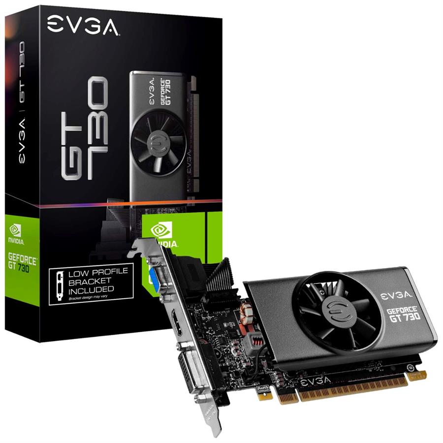 EVGA NVIDIA GEFORCE GT730 2GB (02G-P3-3733-KR)
