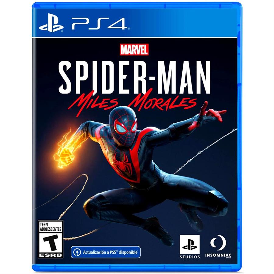 MARVEL SPIDERMAN MILES MORALES - PS4 SEMINUEVO