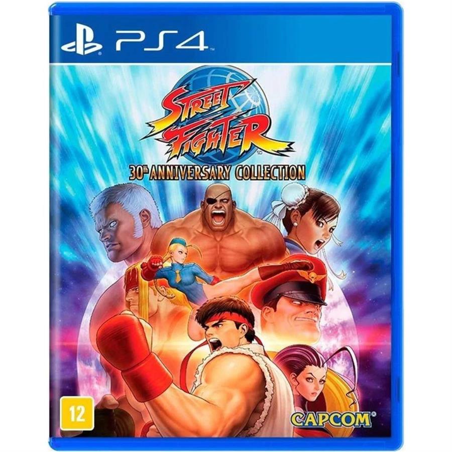 STREET FIGHTER 30TH ANNIVERSARY COLLECTION - PS4 FISICO