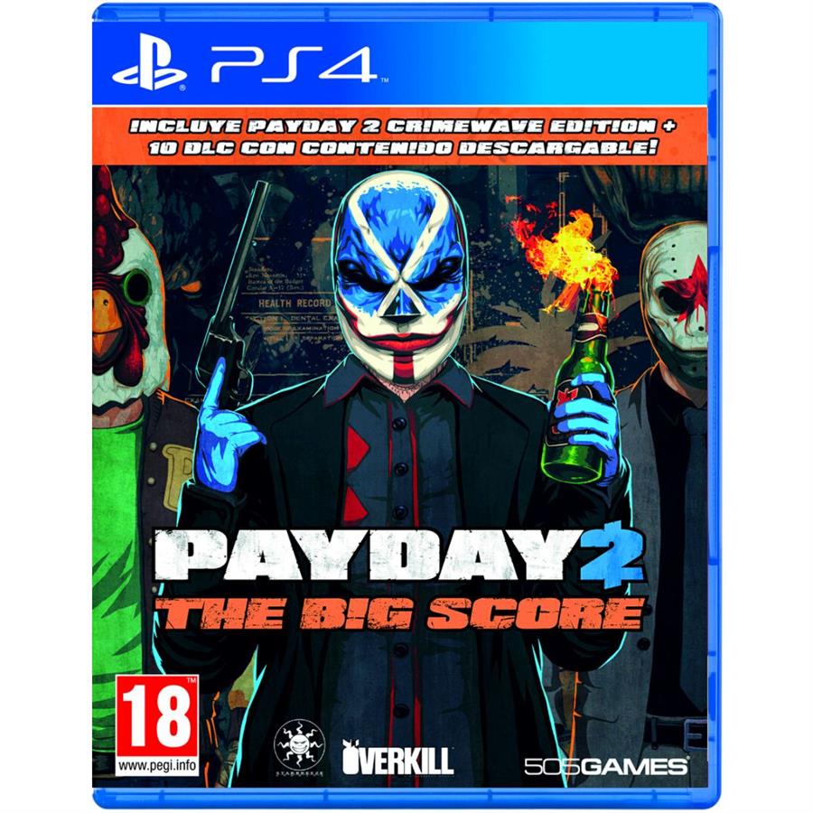 PAYDAY 2: THE BIG SCORE - PS4 FISICO