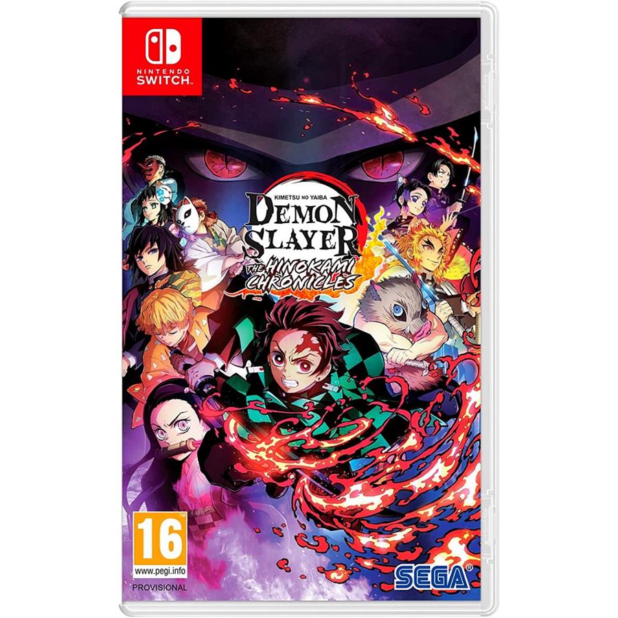 DEMON SLAYER KIMETSU NO YAIBA: THE HINOKAMI CHRONICLES - NINTENDO SWITCH FISICO