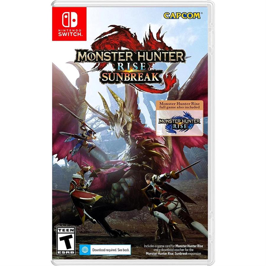 MONSTER HUNTER RISE SUNBREAK - NINTENDO SWITCH FISICO