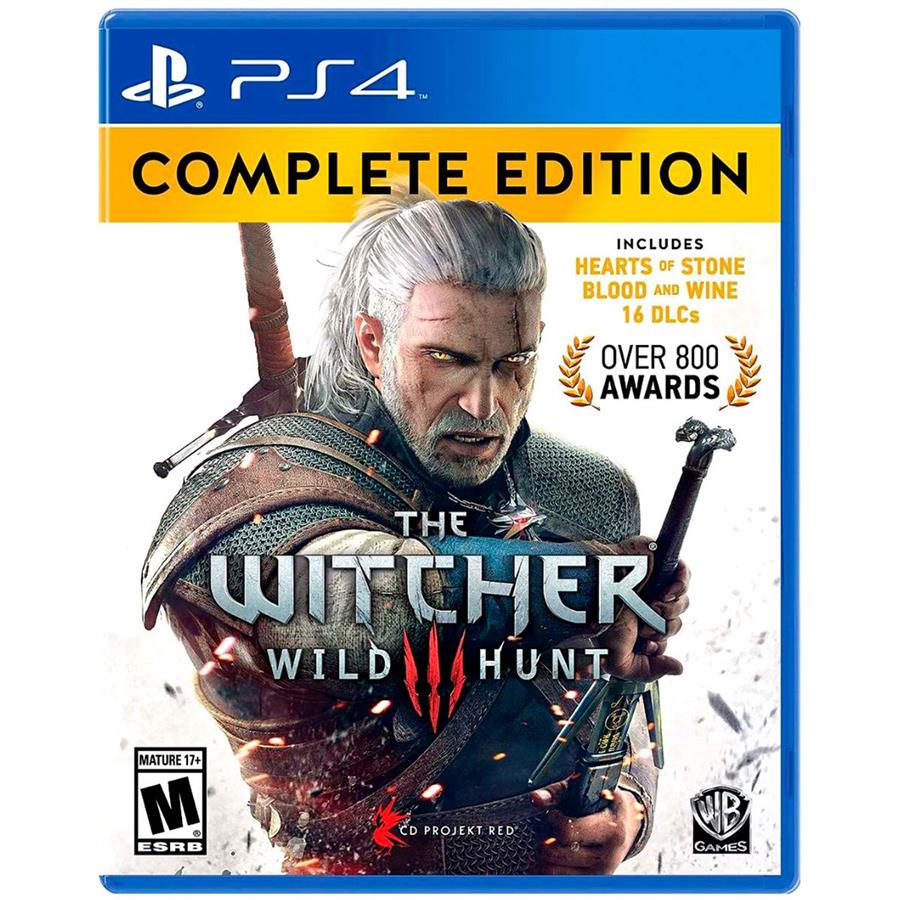 THE WITCHER 3 WILD HUNT COMPLETE EDITION - PS4 FISICO