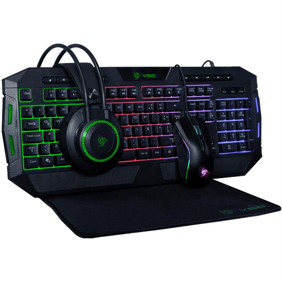 COMBO GAMER VSG CRUX - 4 EN 1