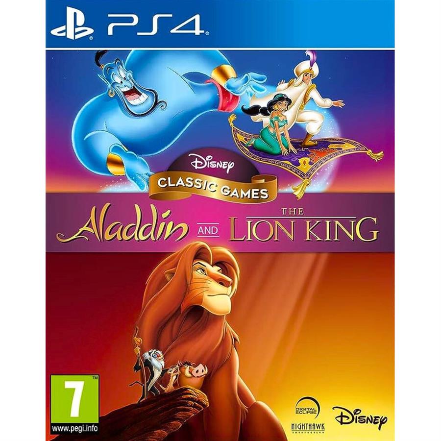 DISNEY CLASSICS GAMES ALADDIN +  THE LION KING - PS4 DIGITAL