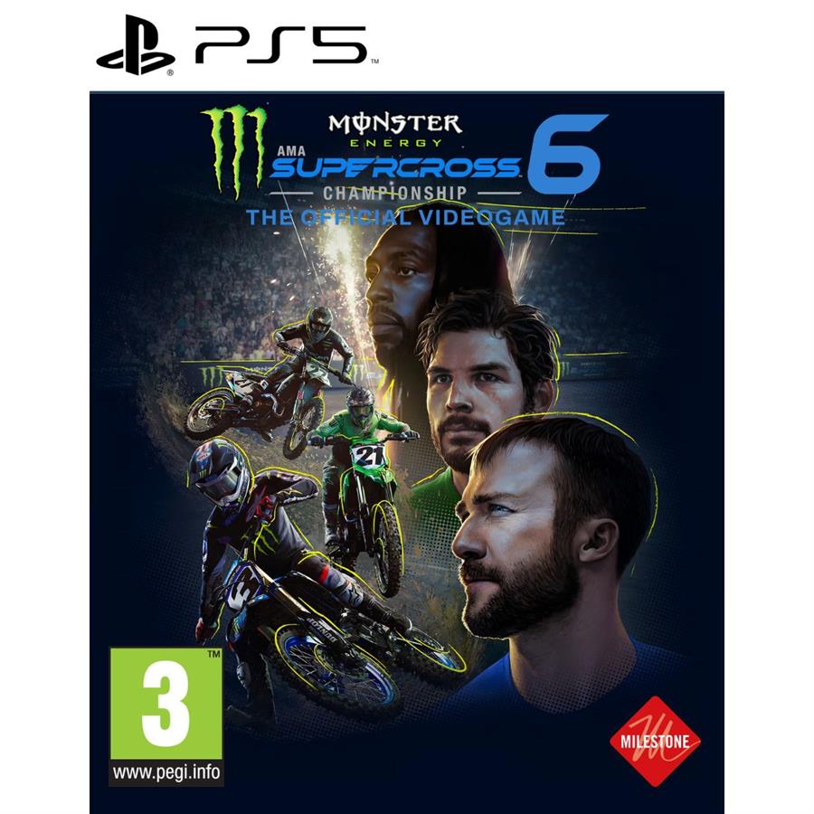 MONSTER ENERGY SUPERCROSS 6: THE OFFICIAL VIDEOGAME - PS5 DIGITAL