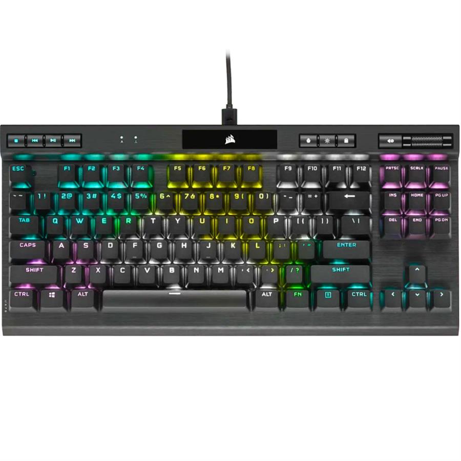 TECLADO CORSAIR K70 RGB TKL CHAMPION SERIES - CHERRY MX SPEED ​​