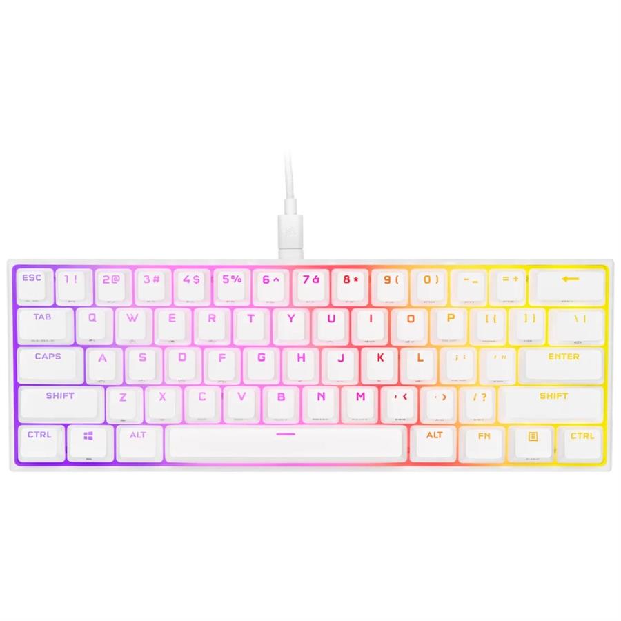 TECLADO CORSAIR K65 RGB MINI 60% - CHERRY MX SPEED