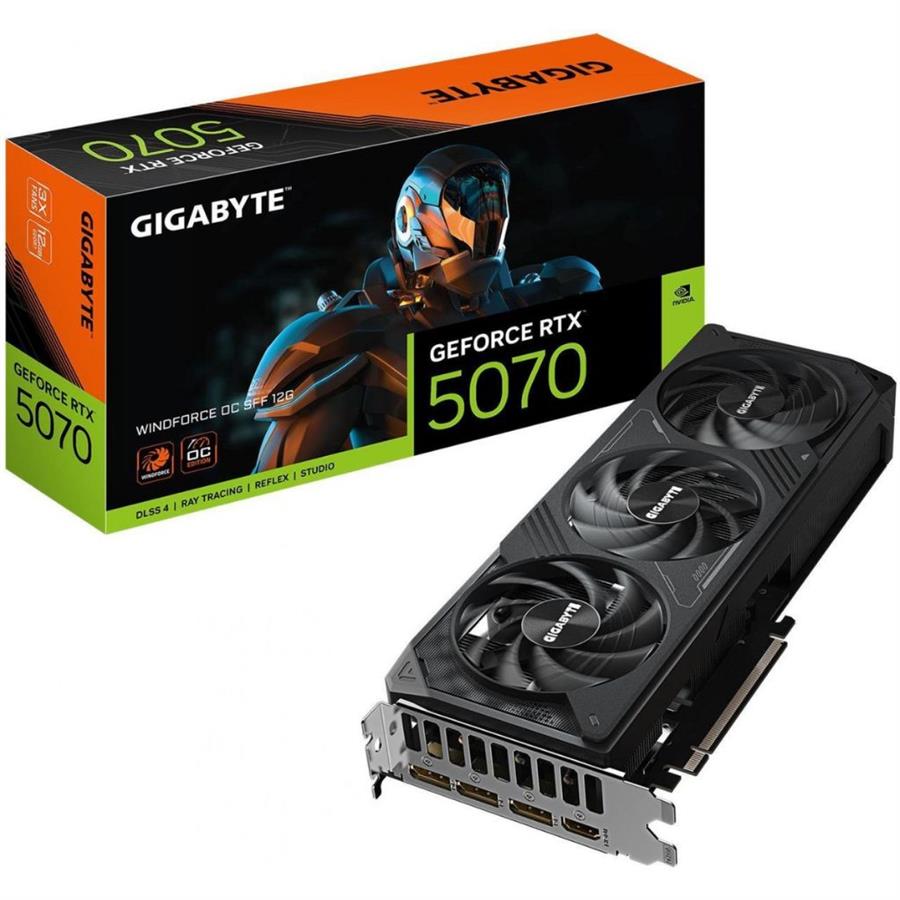 PLACA DE VIDEO GIGABYTE RTX 5070 WF3 OC 12GB