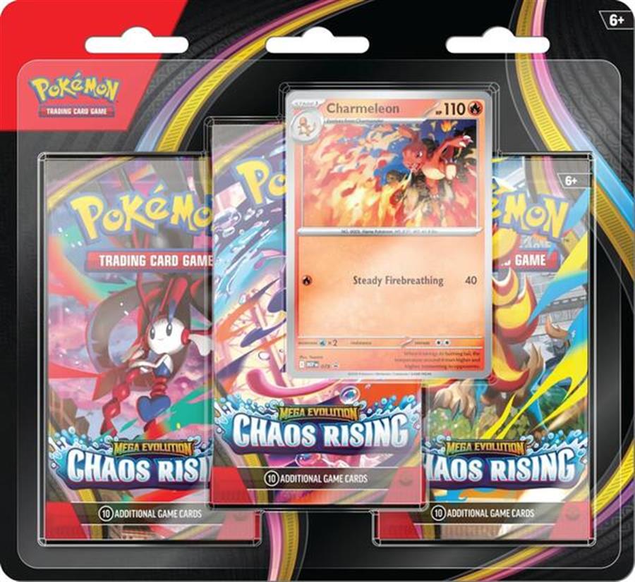 POKEMON TCG CHAOS RISING TRIPLE PACK - ENG