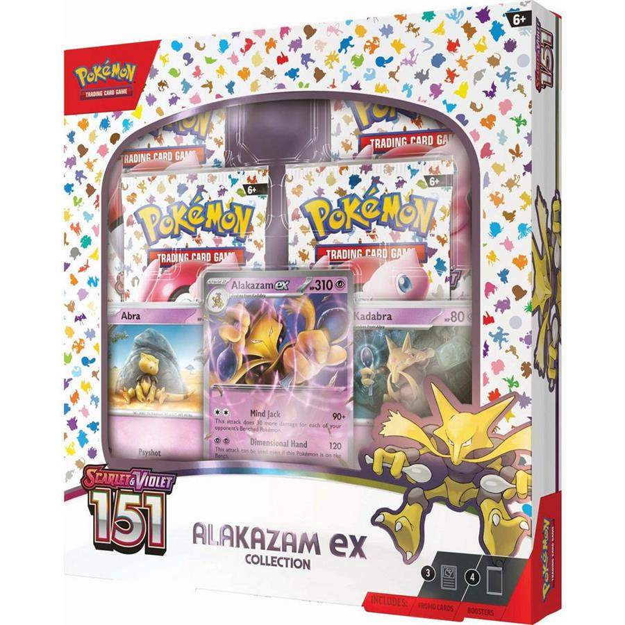 POKEMON TCG SCARLET AND VIOLET 151 ALAKAZAM COLLECTION