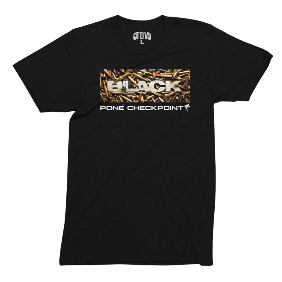 REMERA TDV - BLACK CHECKPOINT