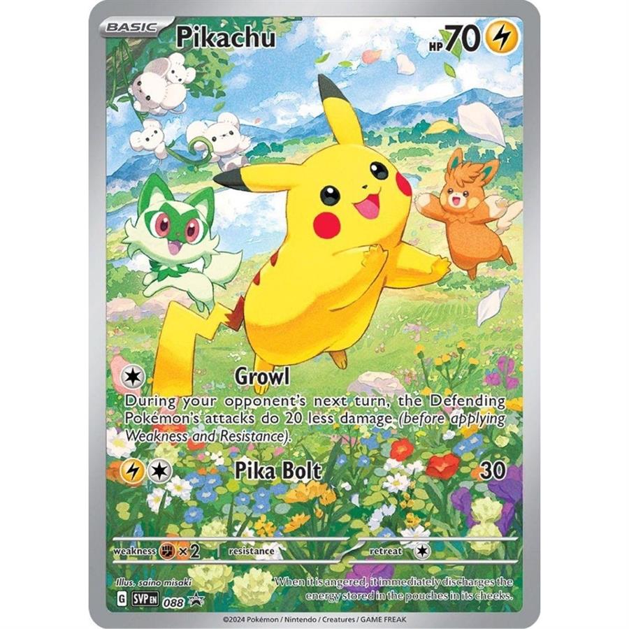 CARTA PIKACHU PROMO - PALDEA CHEST