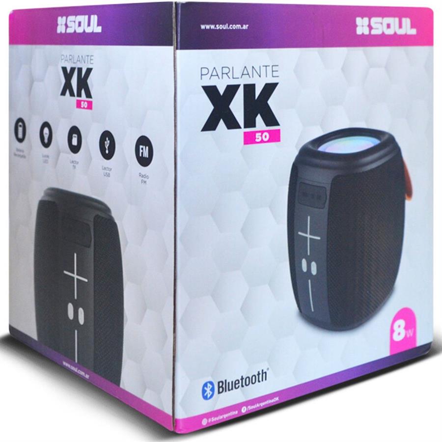 PARLANTE SOUL XK50 - NEGRO