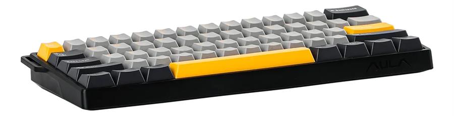 TECLADO AULA WIN60HE BLACK 60% SW GREYWOOD (INGLÉS)