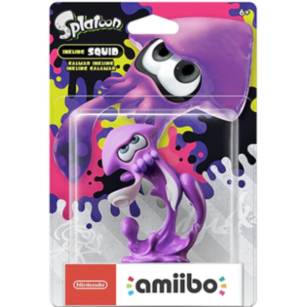 AMIIBO INKLIN SQUID (NEON PURPLE) - SPLATOON