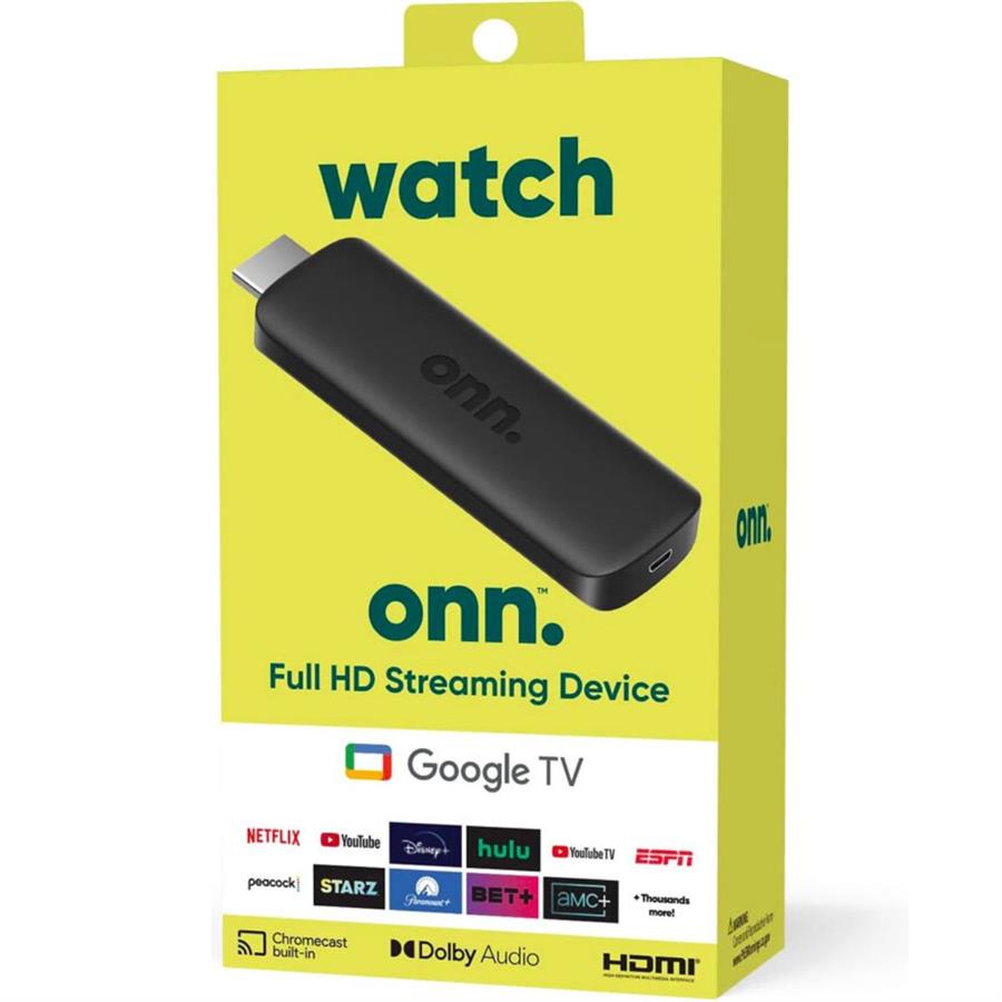 CHROMECAST WATCH ONN. TV STICK