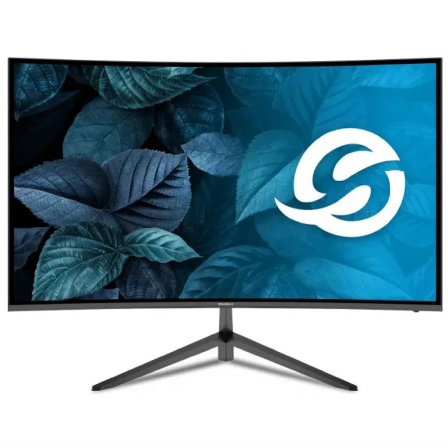 MONITOR SOLARMAX 23.8 100 HZ FRAMELESS CURVO SLIM FHD HDMI VGA