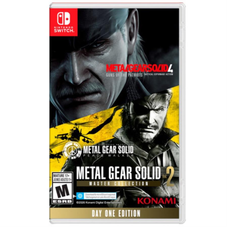 PREVENTA METAL GEAR SOLID MASTER COLLECTION VOL 2 - NINTENDO SWITCH FISICO