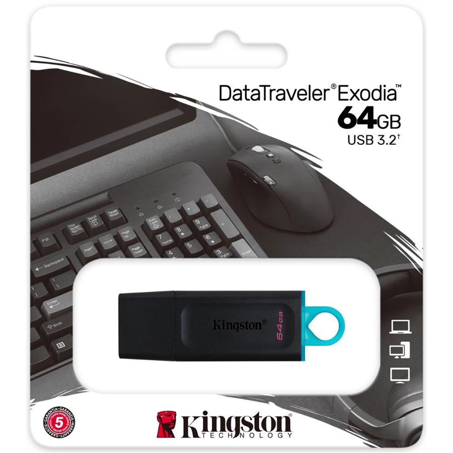 PENDRIVE KINGSTON DTX3.2 - 64Gb