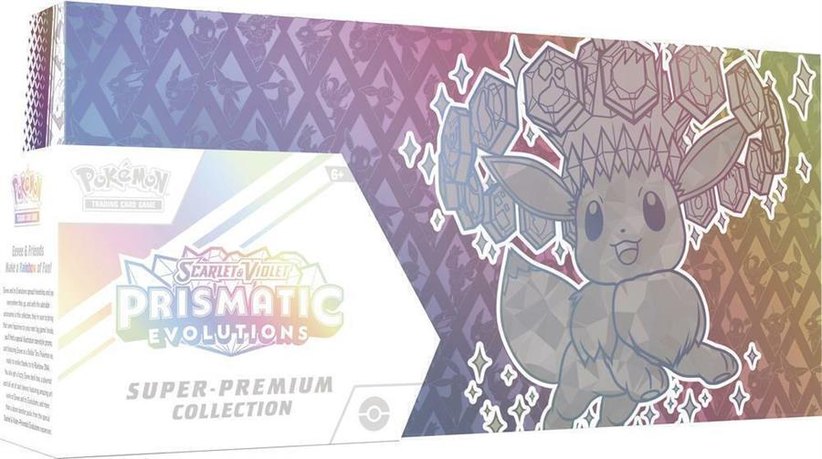 POKEMON TCG SCARLET AND VIOLET PRISMATIC EVOLUTIONS SUPER PREMIUM COLLECTION