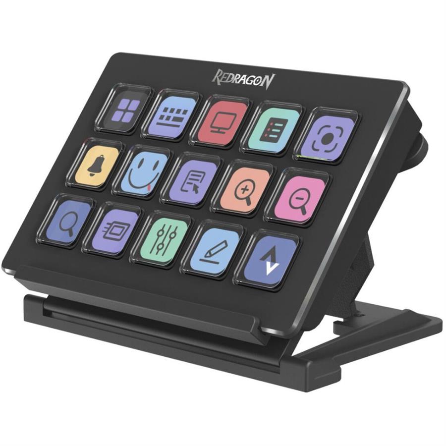 STREAM DECK REDRAGON STREAMCRAFT 15 BOTONES