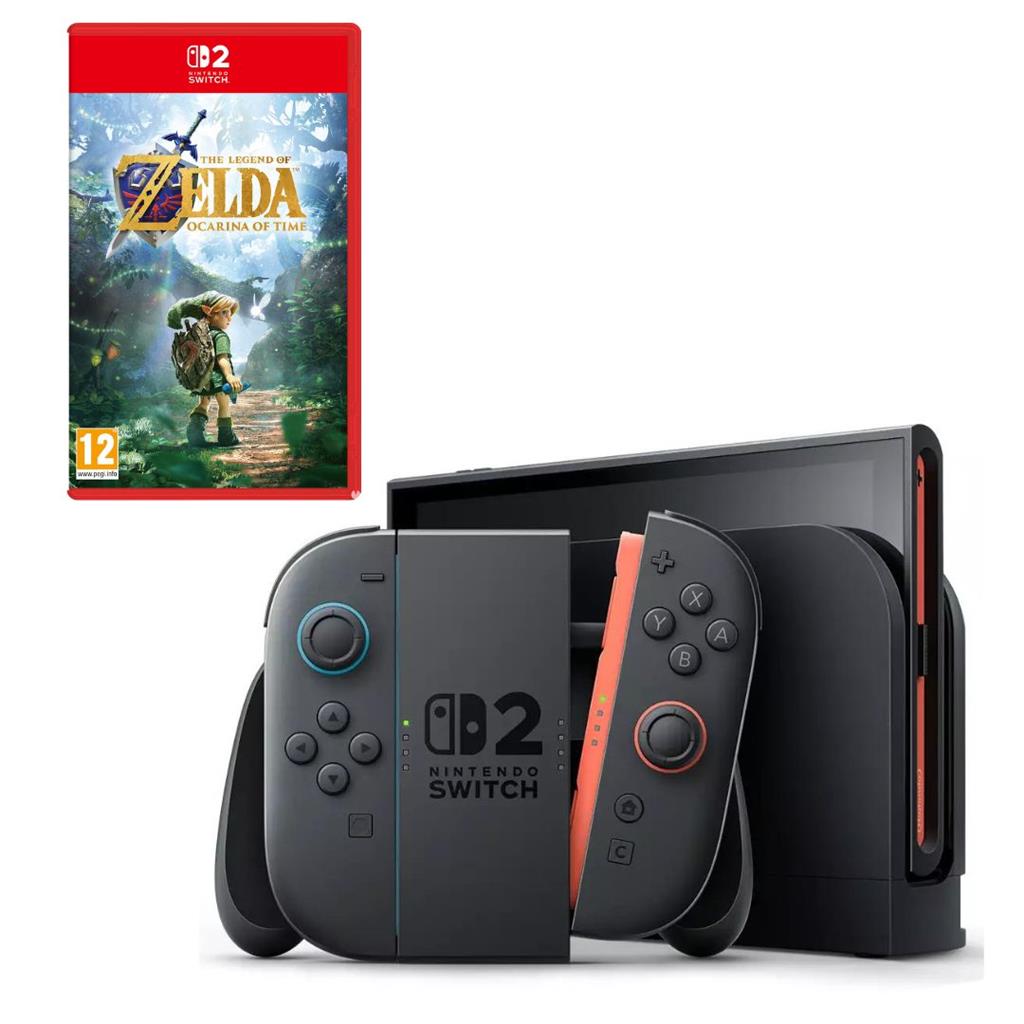 CONSOLA NINTENDO SWITCH 2 + PREVENTA THE LEGEND OF ZELDA: OCARINA OF TIME FISICO