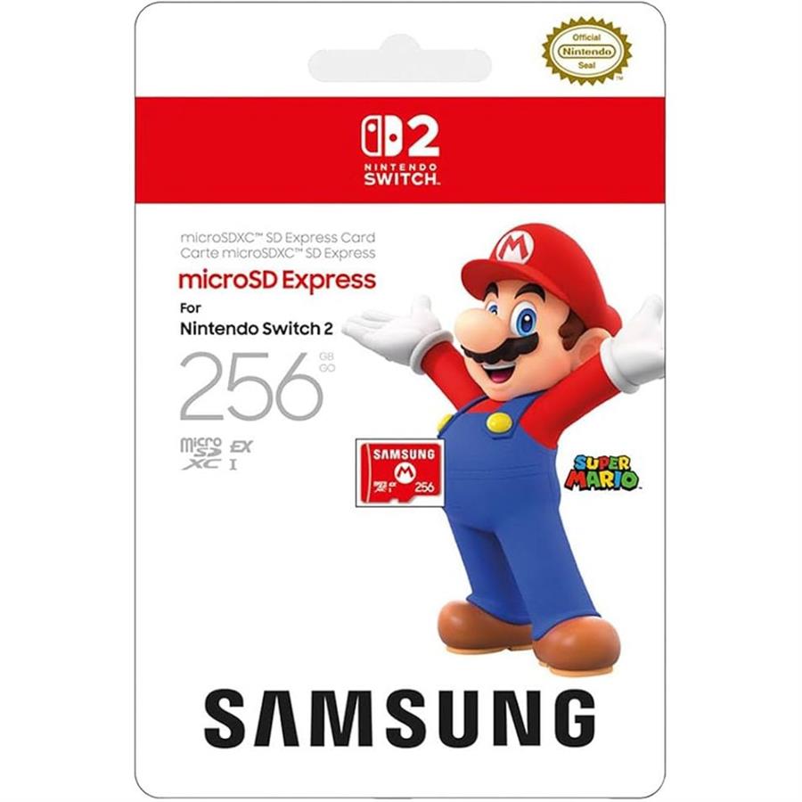 MEMORIA SAMSUNG NINTENDO SWITCH 2 MICRO SD CARD - 256GB