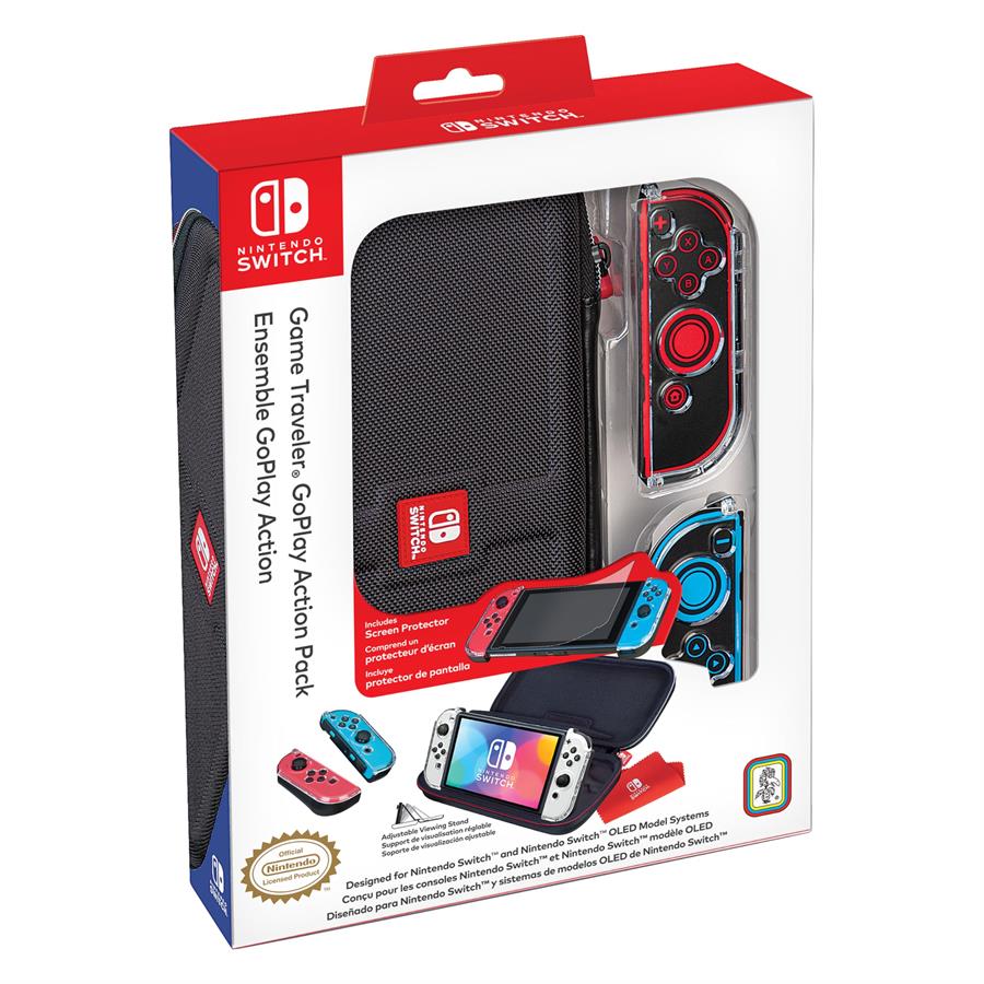 ESTUCHE PARA CONSOLA NINTENDO KIT GO PLAY ACTION