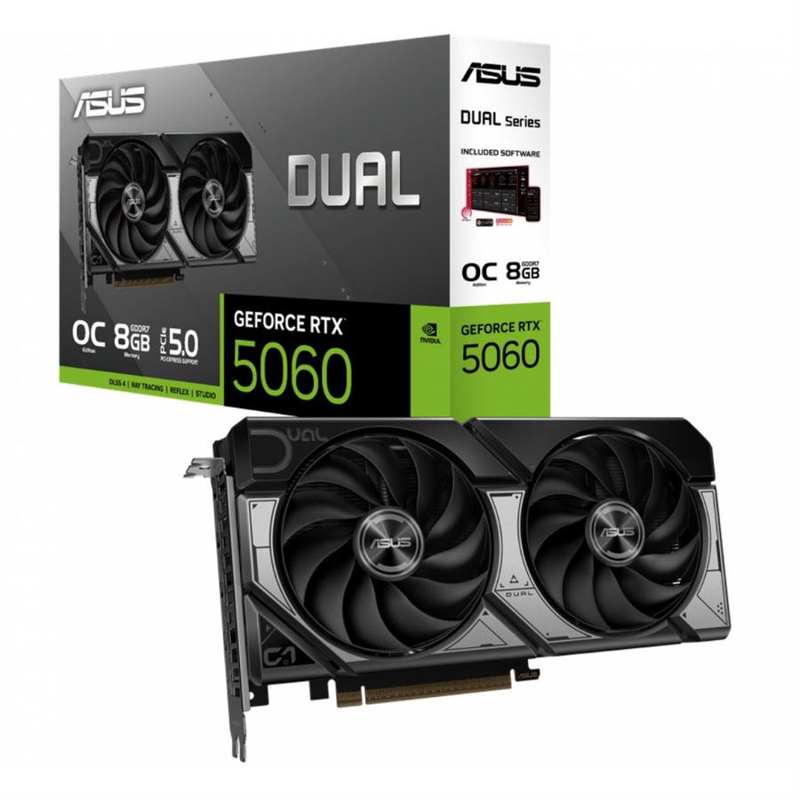 PLACA DE VIDEO ASUS DUAL RTX 5060 8GB