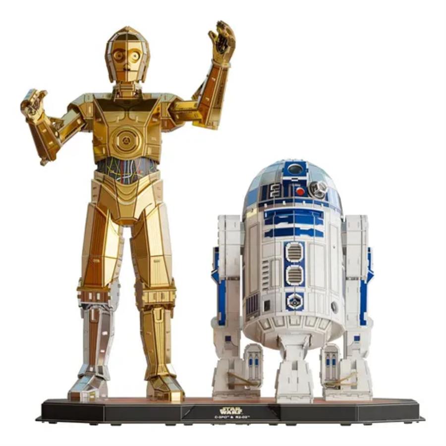 PUZZLE 4D C3PO R2D2