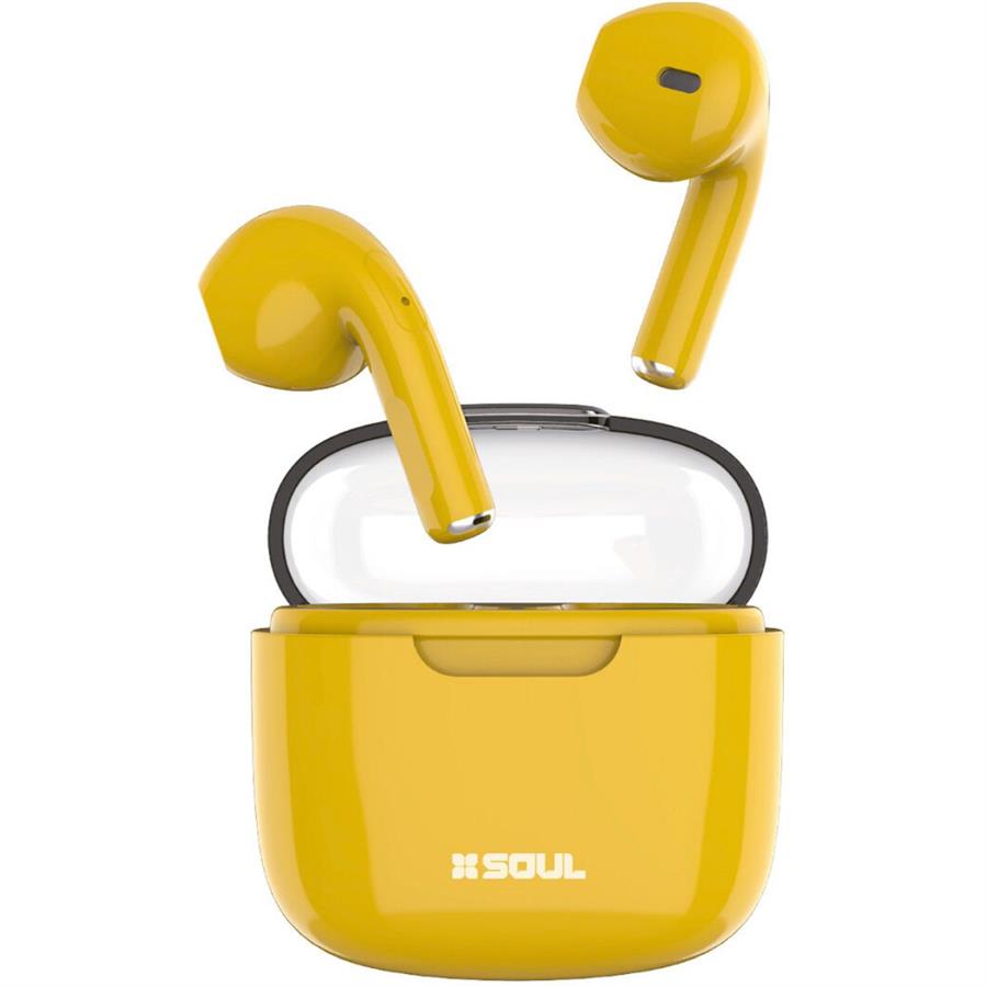 AURICULARES INALAMBRICO SOUL TWS 200 CERO - AMARILLO