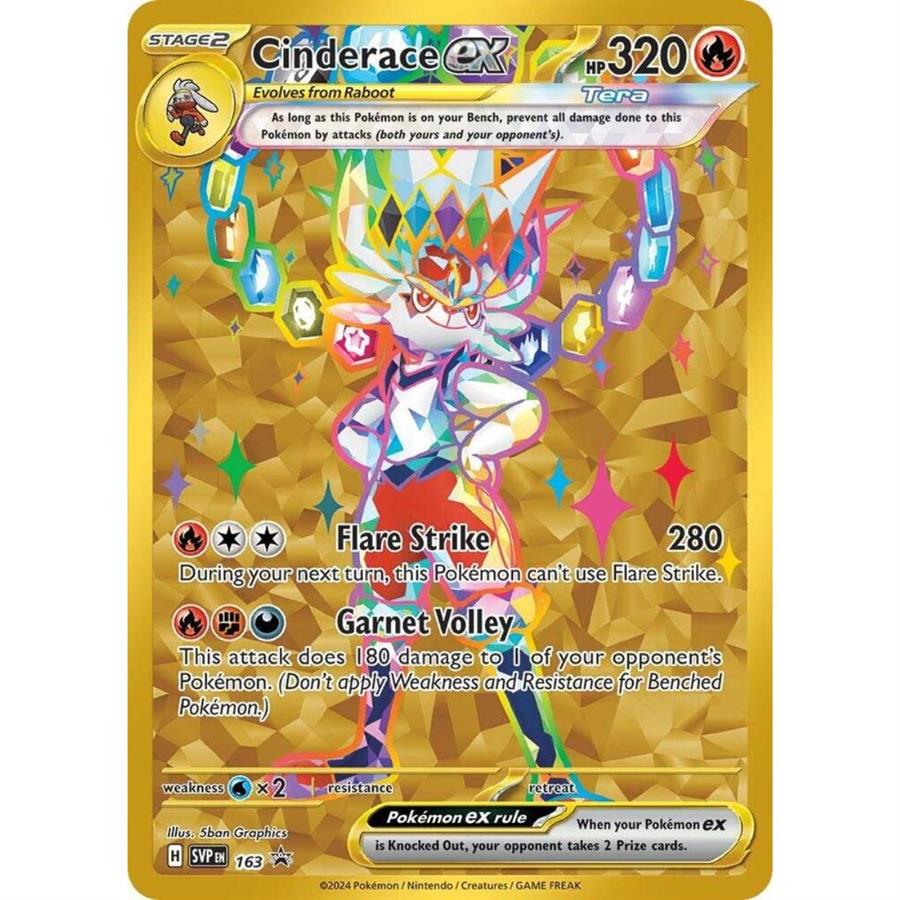 CARTA CINDERACE EX - TERAPAGOS ULTRA PREMIUM COLLECTION